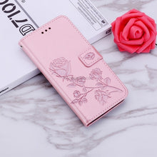 Load image into Gallery viewer, Leather Stand Phone Wallet Cover