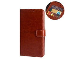 Load image into Gallery viewer, Leather Stand Phone Wallet Cover