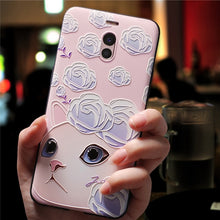 Load image into Gallery viewer, 3D Flower Silicone Emboss Phone Cover