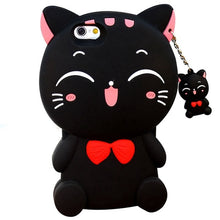 Load image into Gallery viewer, Cute 3D Cartoon Silicone Soft Phone Case
