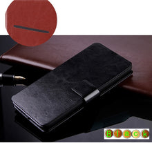 Load image into Gallery viewer, Leather Stand Phone Wallet Cover
