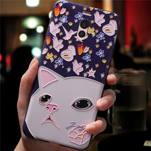 Load image into Gallery viewer, 3D Flower Silicone Emboss Phone Cover
