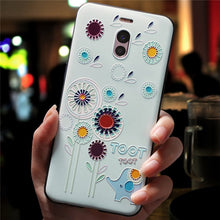 Load image into Gallery viewer, 3D Flower Silicone Emboss Phone Cover
