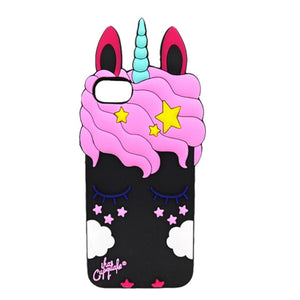 Cute 3D Cartoon Silicone Soft Phone Case