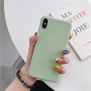 Thin Soft Color Phone Case