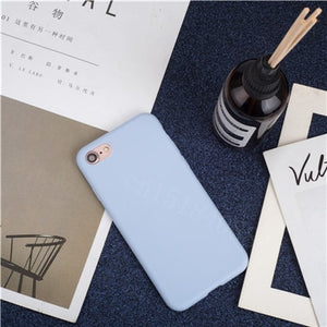 Thin Soft Color Phone Case